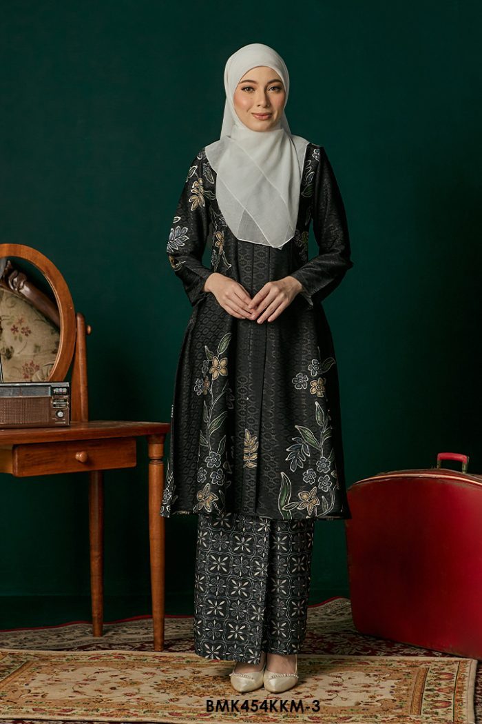 Kebarung Batiq Mia in Black (BMK454KKM-3)