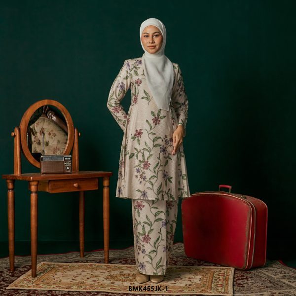 Juliana Kurung Batiq Mia in Cream (BMK455JK-1)