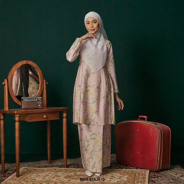 Juliana Kurung Batiq Mia in Pink (BMK455JK-3) - Image 2