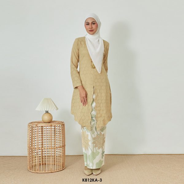 Kebaya Anggun 2.0 in Tortilla (K812KA-3)