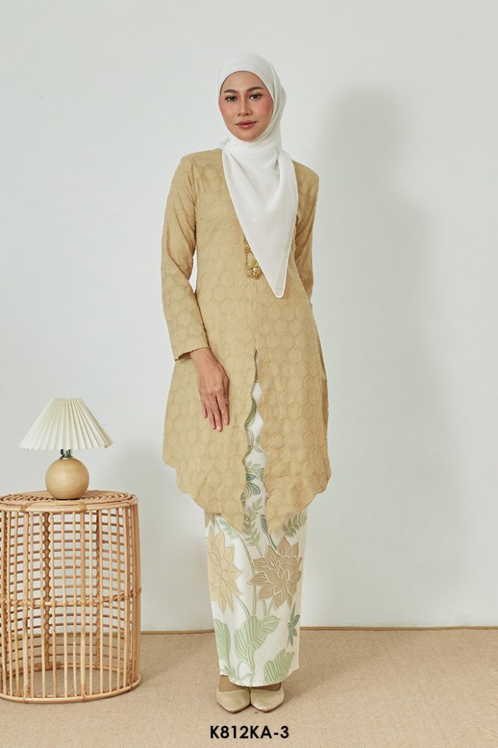 Kebaya Anggun 2.0 in Tortilla (K812KA-3)
