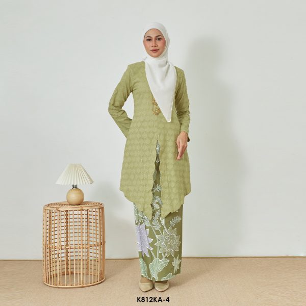 Kebaya Anggun 2.0 in Olive (K812KA-4)