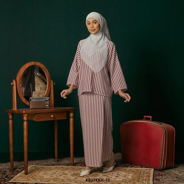 Kurung Kedah in Berry (K827KKH-11) - Image 2