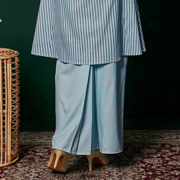 Ameera Kurung in Blue (3873AM-1) - Image 3