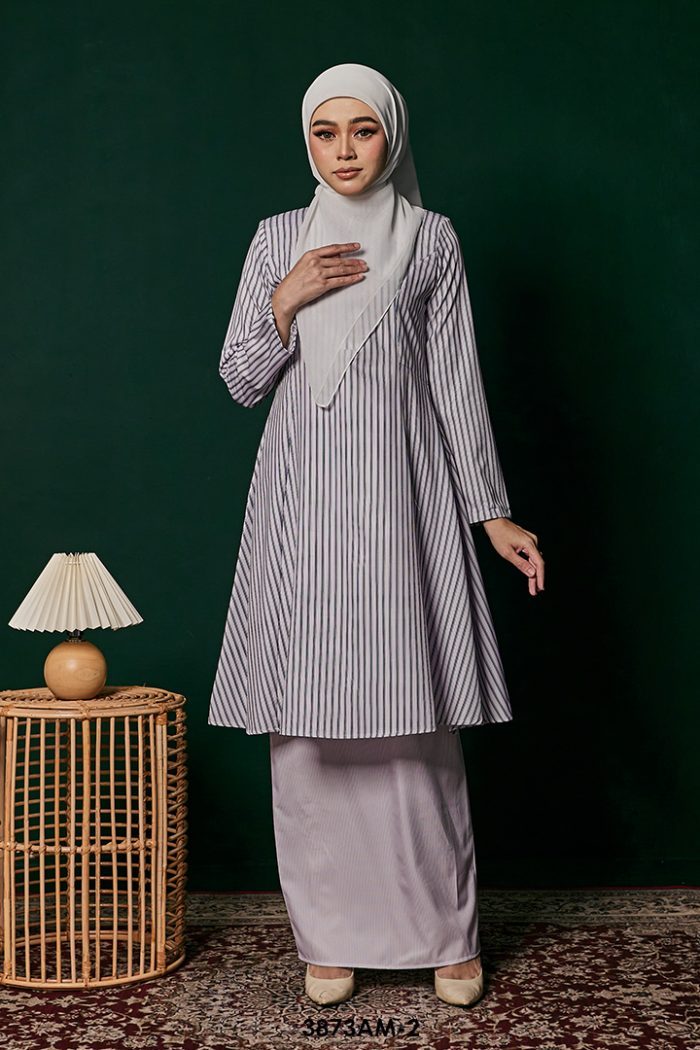 Ameera Kurung in Light Lilac (3873AM-2)