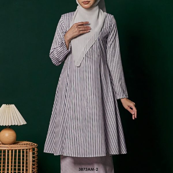 Ameera Kurung in Light Lilac (3873AM-2) - Image 4