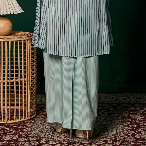 Ameera Kurung in Mint (3873AM-5) - Image 3