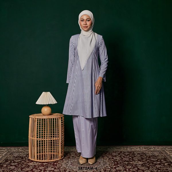 Ameera Kurung in Purple (3873AM-6)