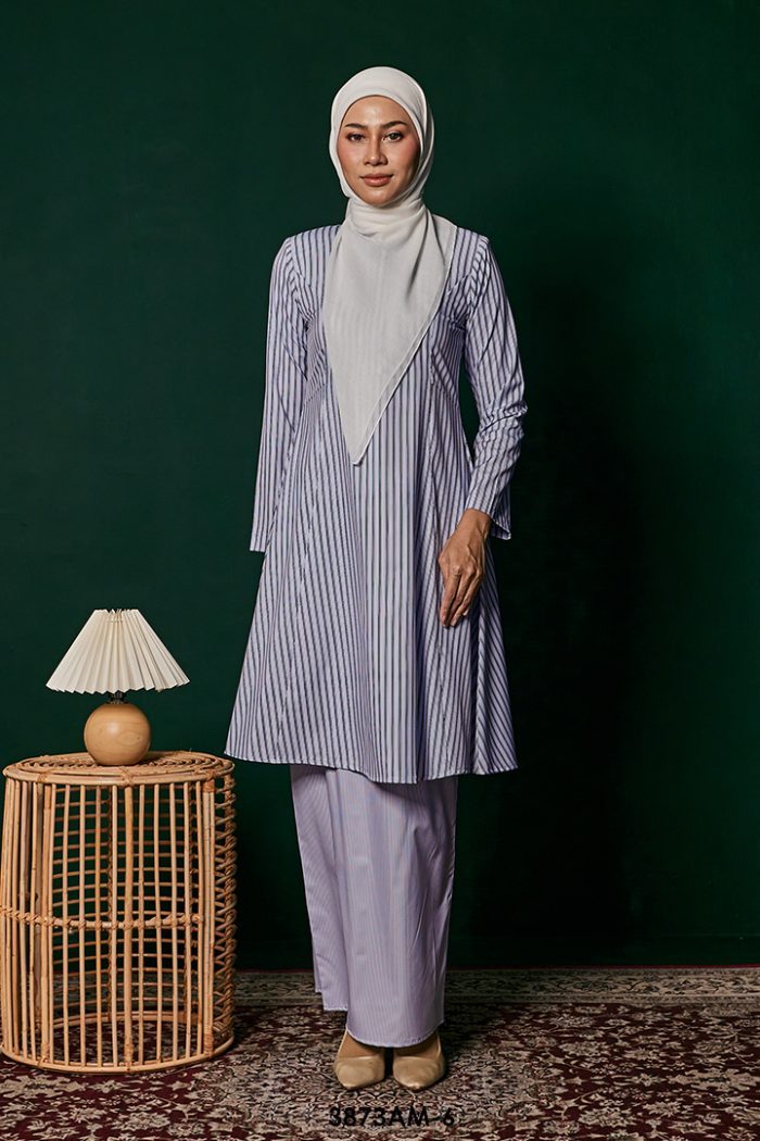 Ameera Kurung in Purple (3873AM-6)