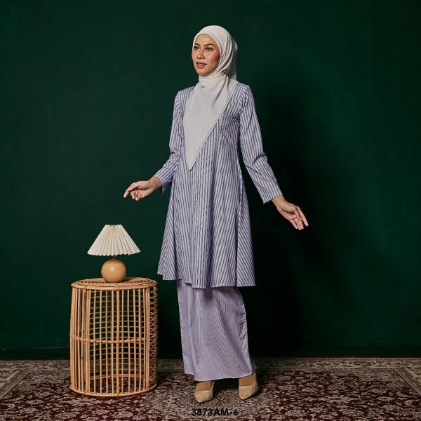 Ameera Kurung in Purple (3873AM-6) - Image 2