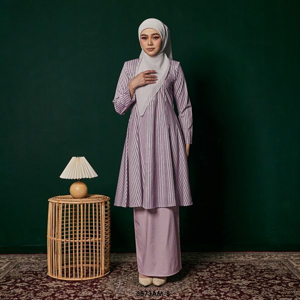 Ameera Kurung in Pink (3873AM-8)