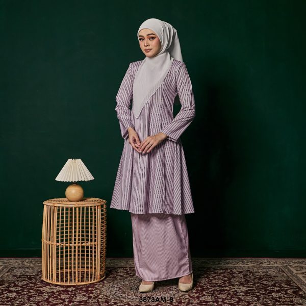 Ameera Kurung in Pink (3873AM-8) - Image 2