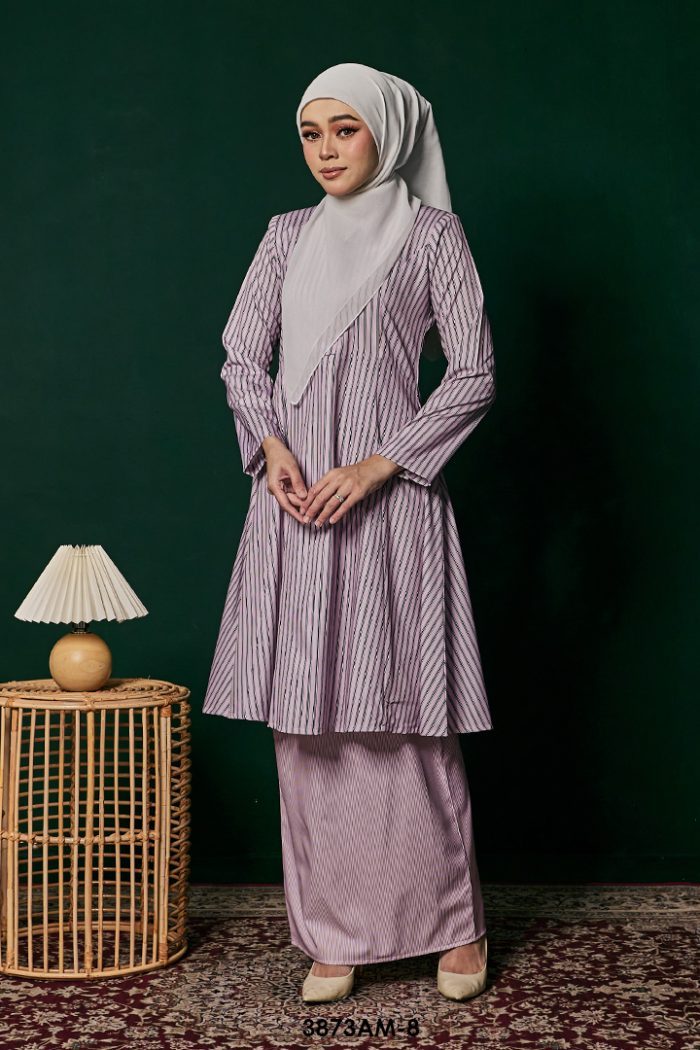 Ameera Kurung in Pink (3873AM-8)