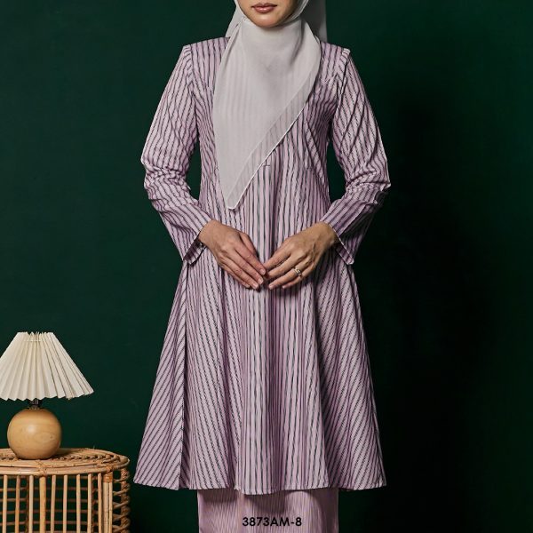 Ameera Kurung in Pink (3873AM-8) - Image 4