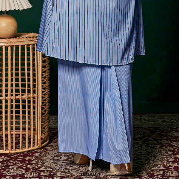Ameera Kurung in Aqua (3873AM-9) - Image 3