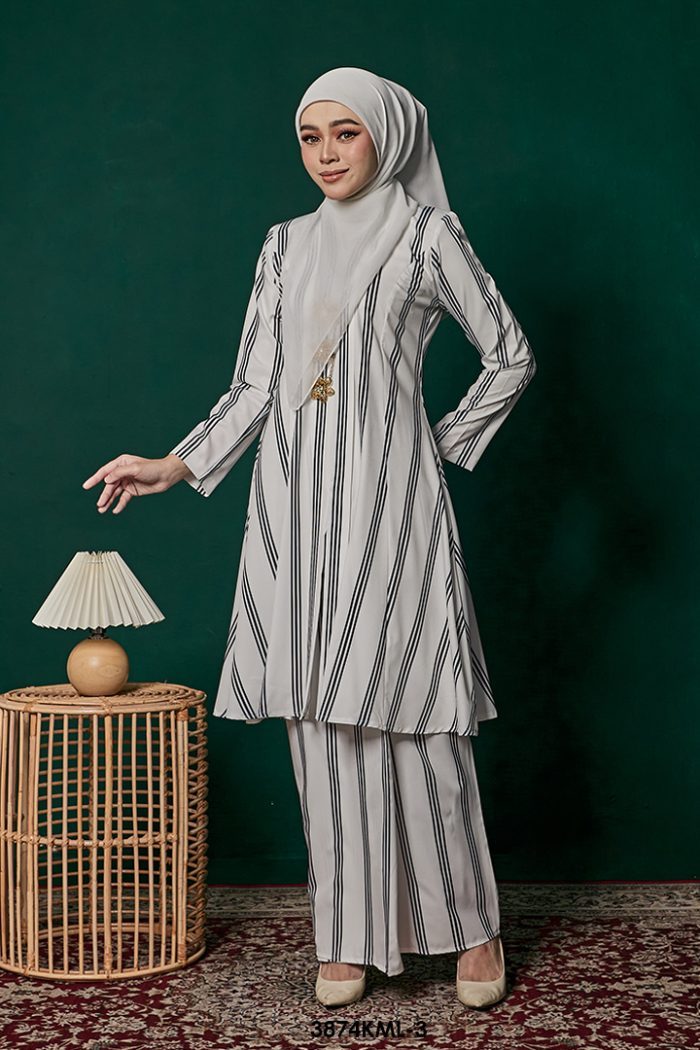Kebarung Melati in White (3874KML-3)