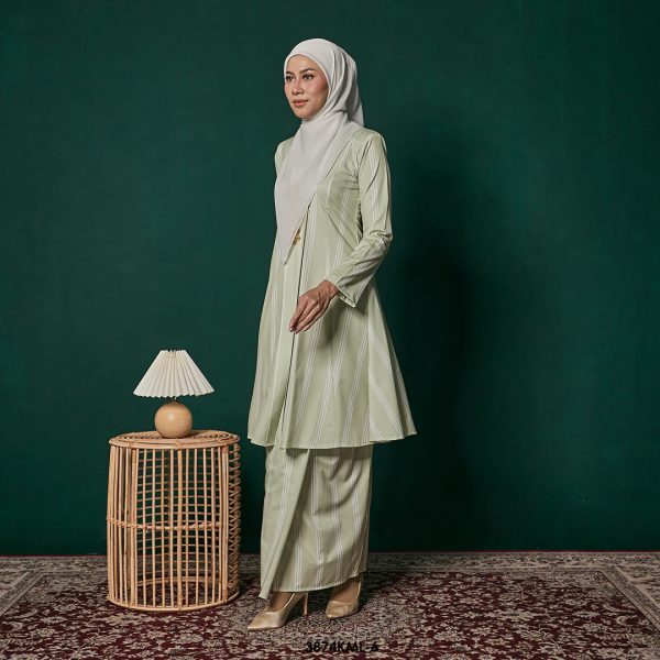 Kebarung Melati in Light Green (3874KML-6) - Image 3
