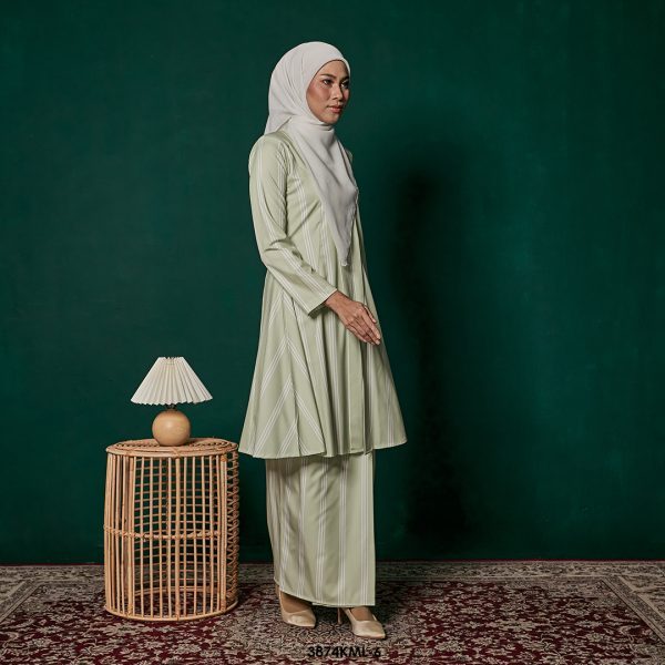 Kebarung Melati in Light Green (3874KML-6) - Image 4