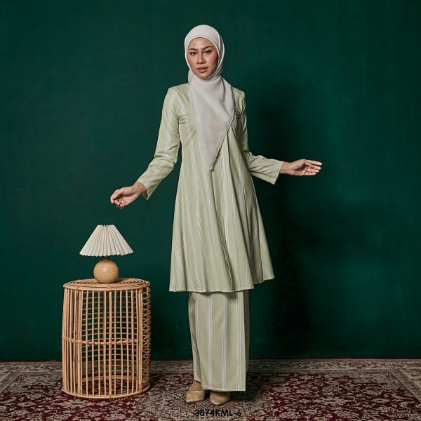 Kebarung Melati in Light Green (3874KML-6) - Image 2