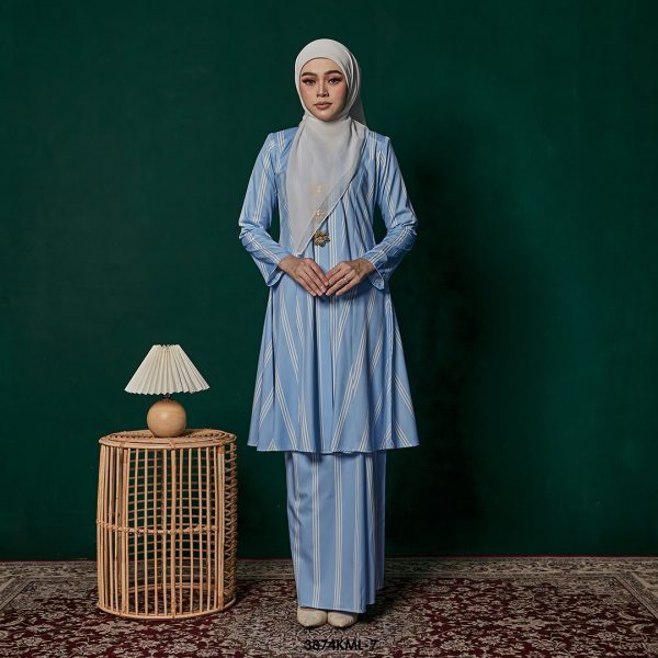 Kebarung Melati in Sky Blue (3874KML-7)