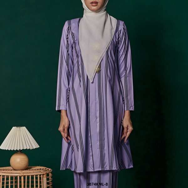 Kebarung Melati in Purple (3874KML-8) - Image 5