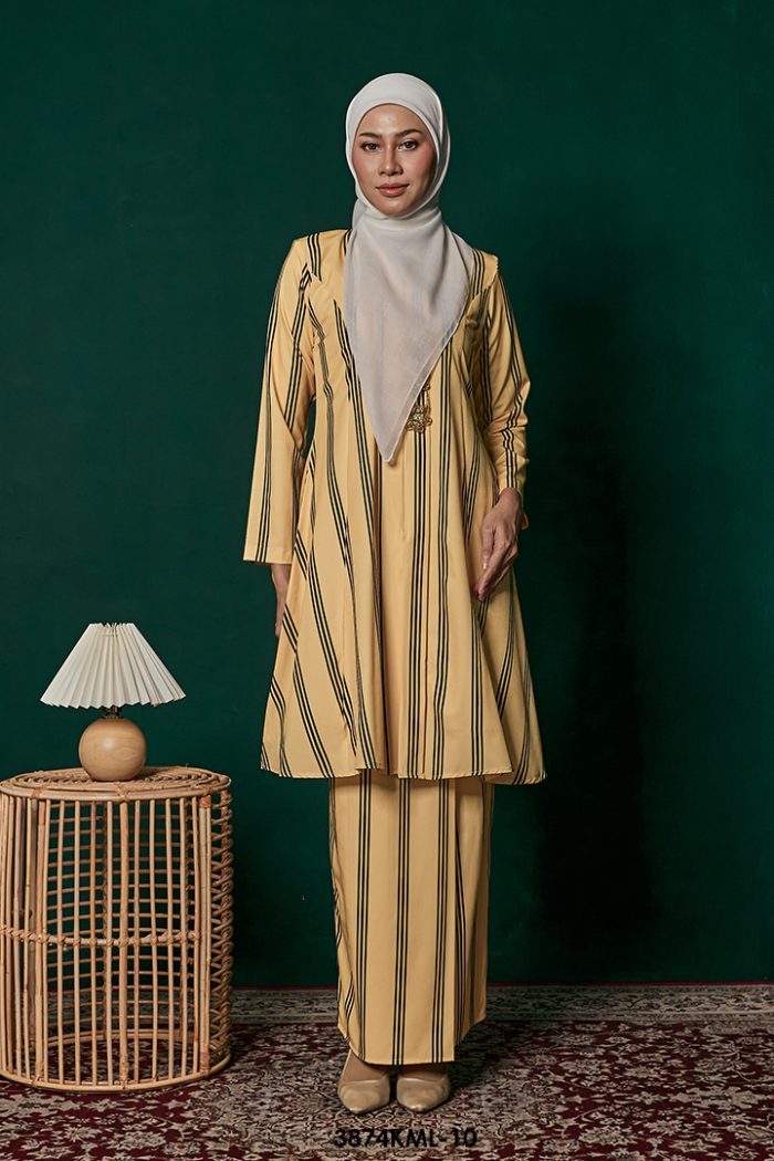 Kebarung Melati in Yellow (3874KML-10)