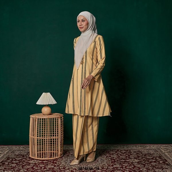 Kebarung Melati in Yellow (3874KML-10) - Image 4