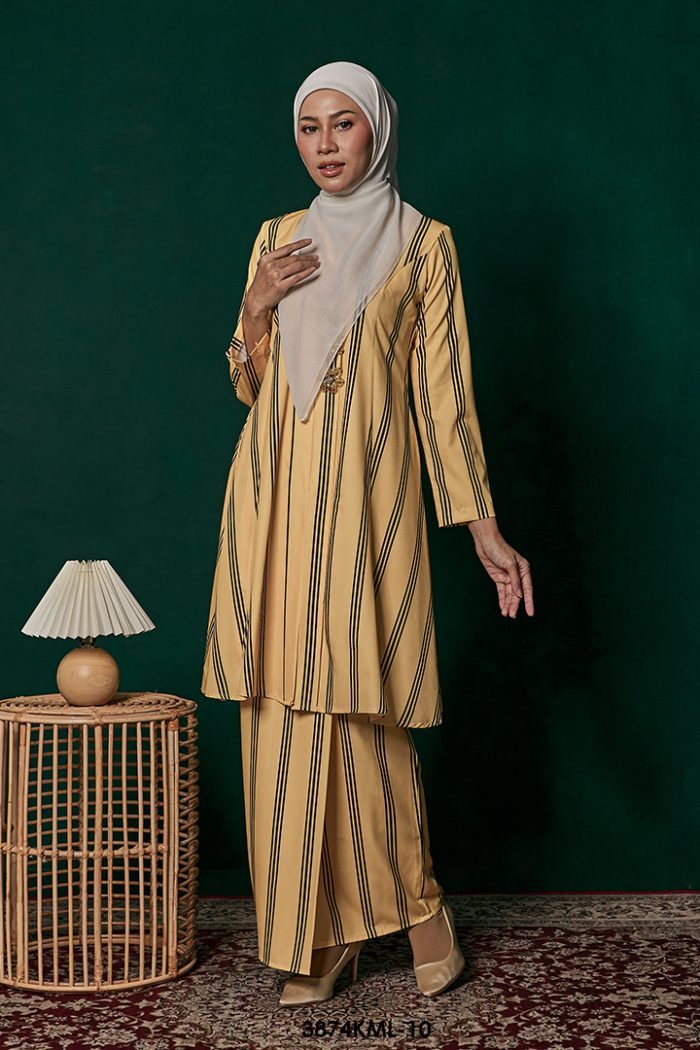 Kebarung Melati in Yellow (3874KML-10)