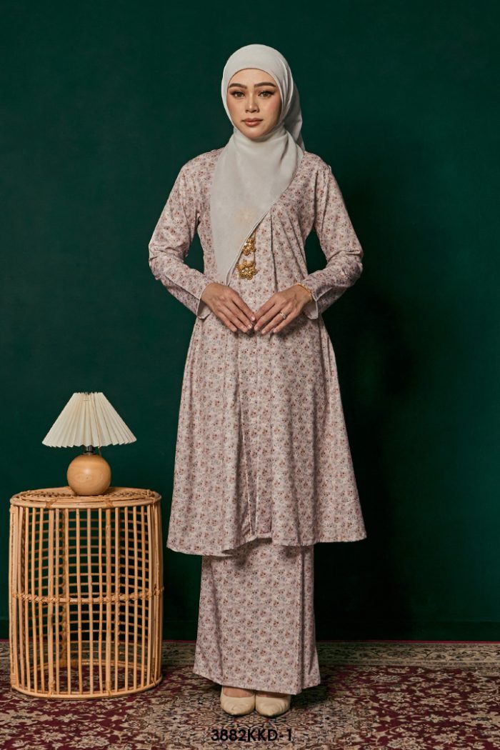 Kebarung Deeja 1.0 in Pinkish Grey (3882KKD-1)