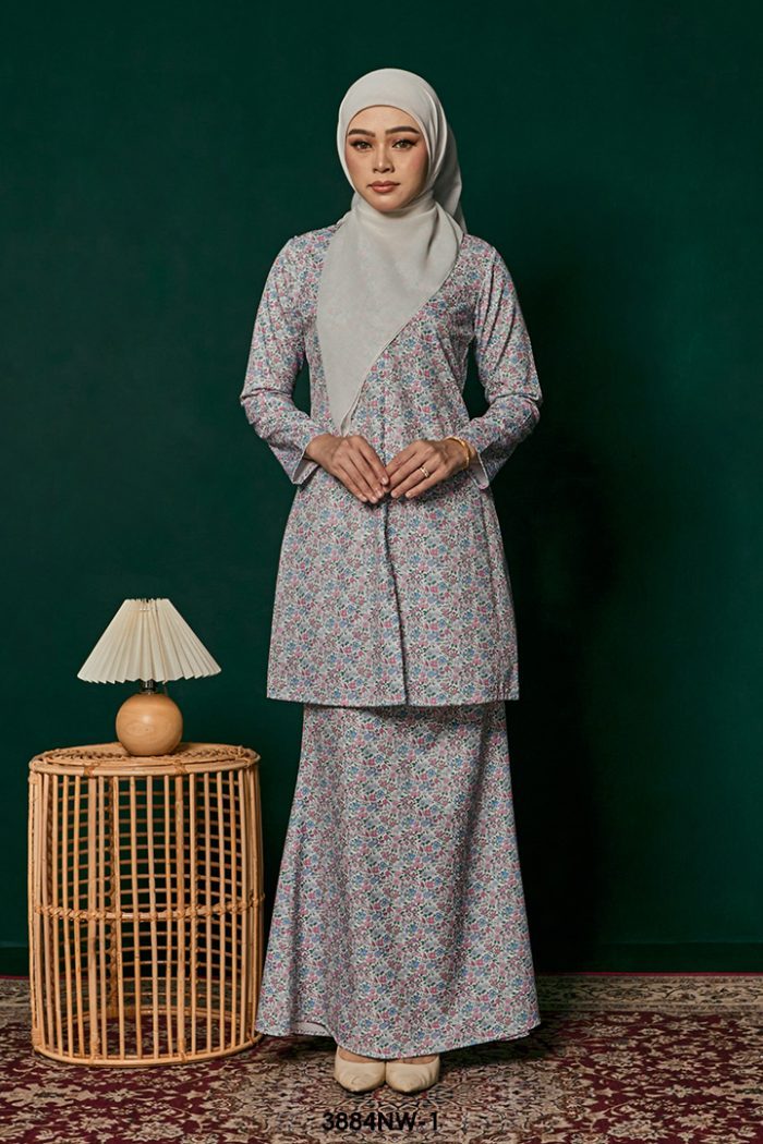 Kebaya Nawra in Pink (3884NW-1)
