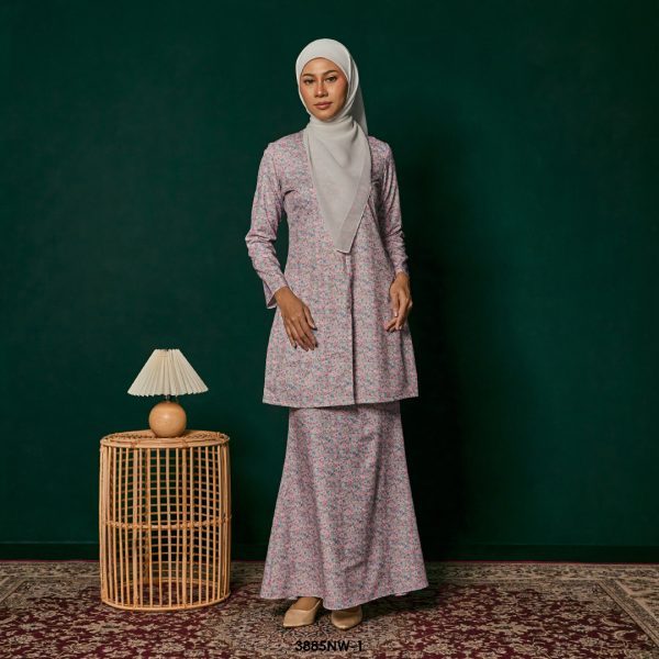 Kebaya Nawra in Pink (3885NW-1)