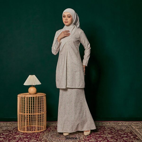 Kebaya Nawra in Lilac (3888NW-1) - Image 2