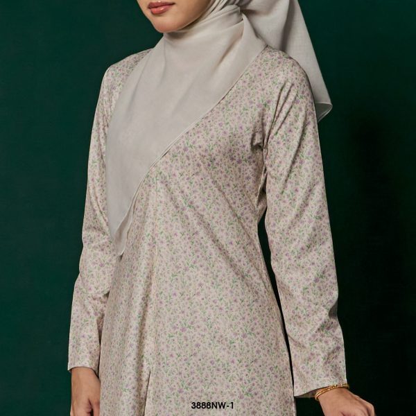 Kebaya Nawra in Lilac (3888NW-1) - Image 4