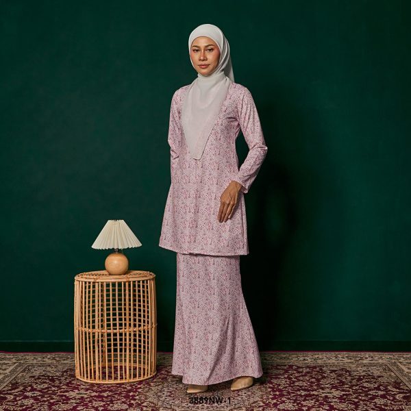 Kebaya Nawra in Light Pink (3889NW-1) - Image 2