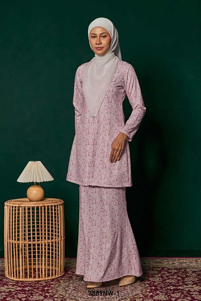 Kebaya Nawra in Light Pink (3889NW-1)