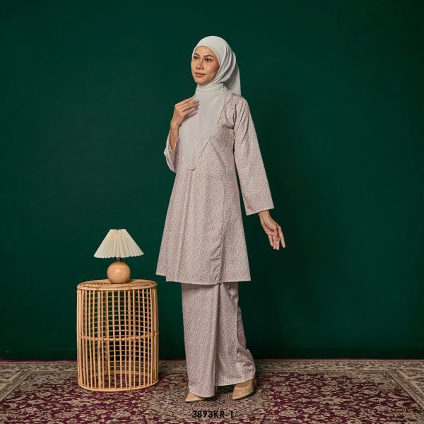 Riau Kurung in Dusty Purple (3893KR-1) - Image 2