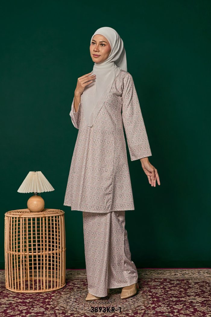 Riau Kurung in Dusty Purple (3893KR-1)