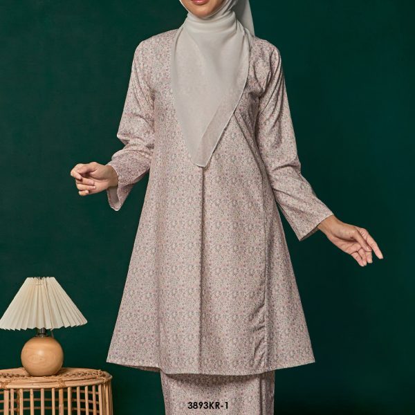 Riau Kurung in Dusty Purple (3893KR-1) - Image 3