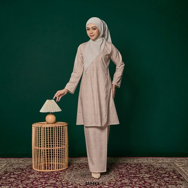 Riau Kurung in Melon (3894KR-1)