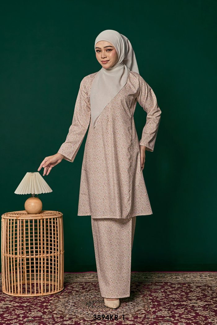 Riau Kurung in Melon (3894KR-1)
