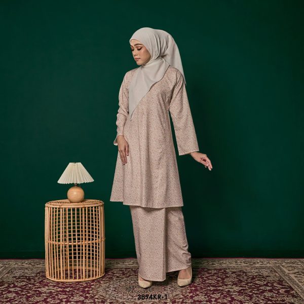 Riau Kurung in Melon (3894KR-1) - Image 2