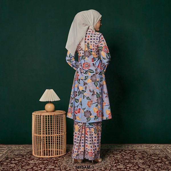 Ameera Kurung in Purple (3895AM-1) - Image 3
