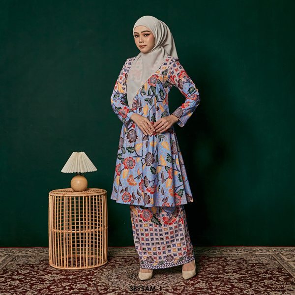 Ameera Kurung in Purple (3895AM-1) - Image 2