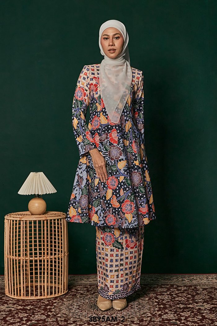 Ameera Kurung in Melon (3895AM-2)
