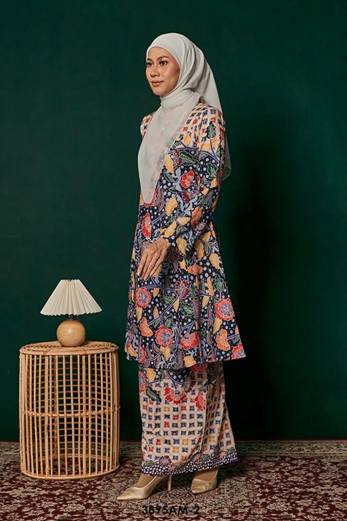 Ameera Kurung in Melon (3895AM-2)