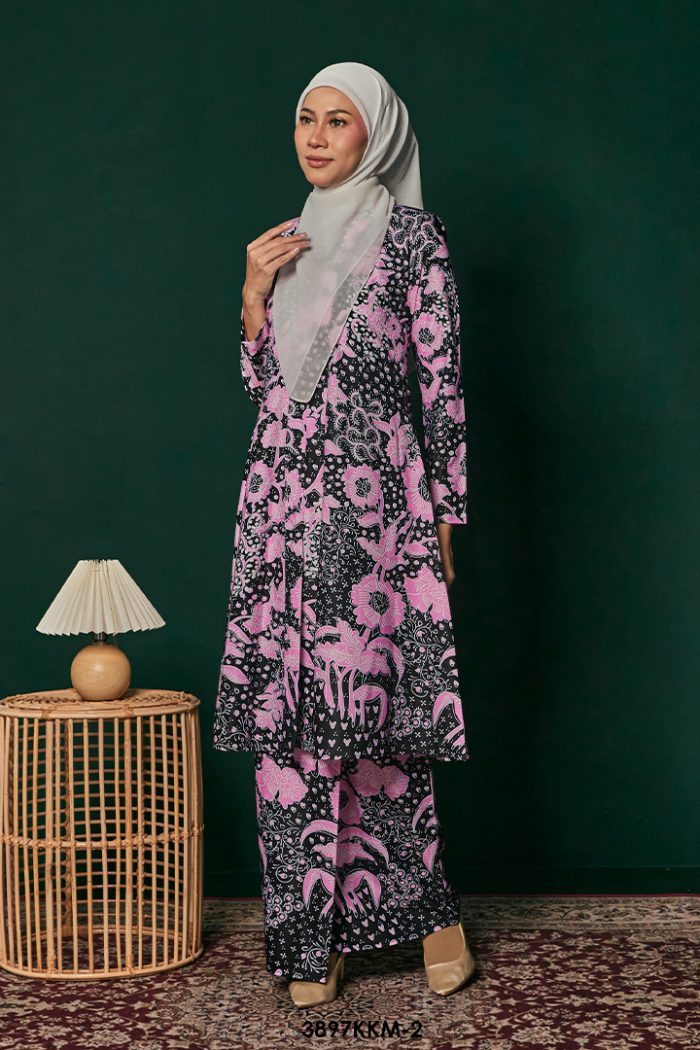Kebarung Kalthom in Black pink (3897KKM-2)