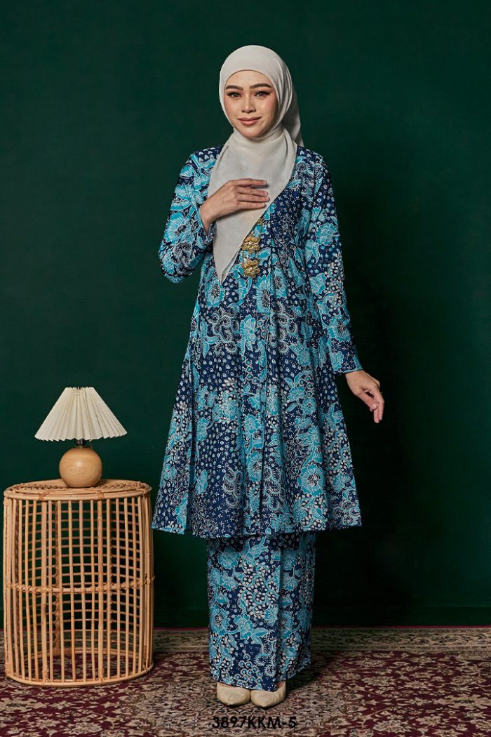 Kebarung Kalthom in Dark Blue (3897KKM-5)