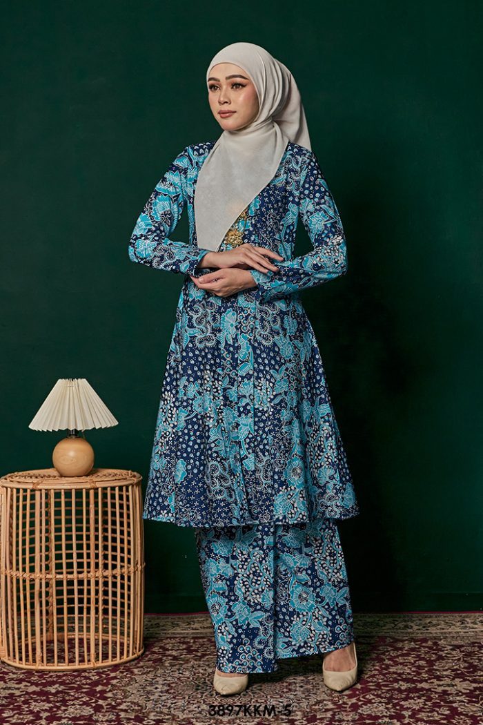 Kebarung Kalthom in Dark Blue (3897KKM-5)