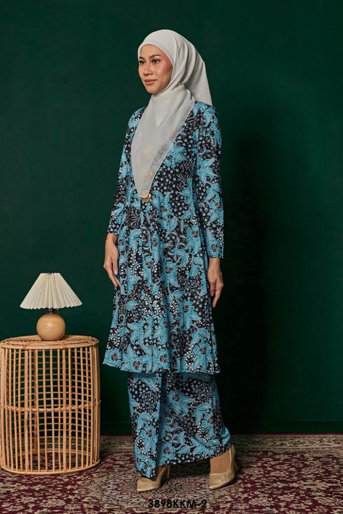 Kebarung Kalthom in Aqua Blue (3898KKM-2)