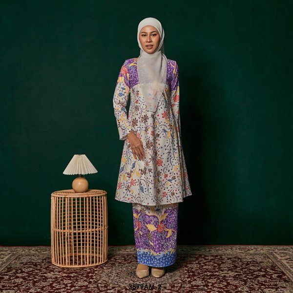 Ameera Kurung in Purple (3899AM-2)